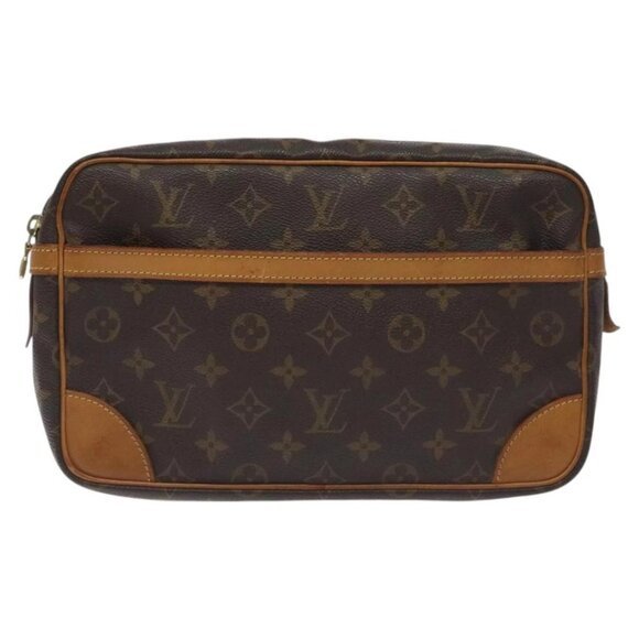 LOUIS VUITTON Monogram Compiegne 28 Clutch Bag - Picture 2 of 16